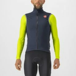 Gilet Castelli Perfetto RoS 2 Bleu Foncé 2023