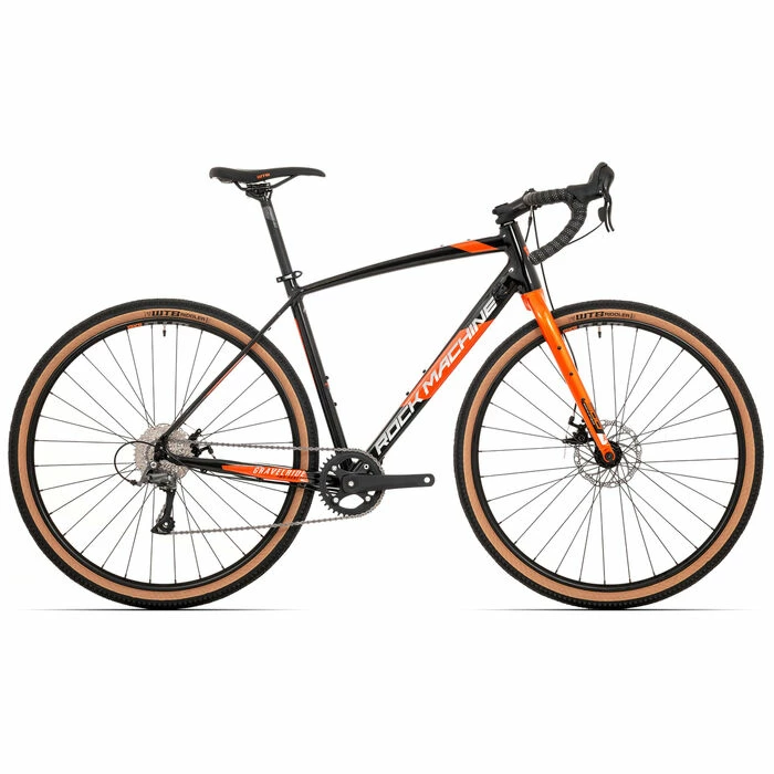 ROCK MACHINE Vélo Gravel RockMachine GravelRide 200 Noir / Gris / Orange 22 ROCK MACHINE Vélo Gravel RockMachine GravelRide 200 Noir / Gris / Orange – Image 22