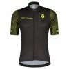 Maillot à Manches Courtes Homme Scott RC Team 10 Black Sulphur Yellow