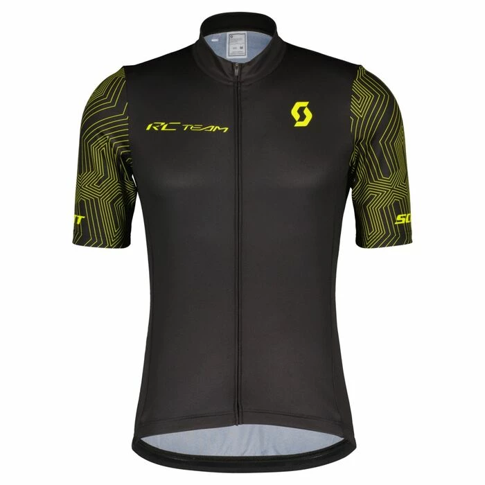 Maillot à Manches Courtes Homme Scott RC Team 10 Black Sulphur Yellow 7 Maillot à Manches Courtes Homme Scott RC Team 10 Black Sulphur Yellow – Image 7