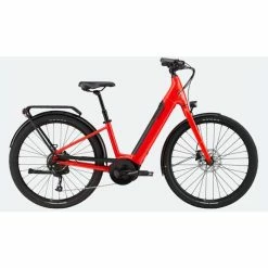 Vélo De Ville Electrique Cannondale Adventure Neo 3.1 RallyRed