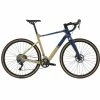 Vélo Gravel Bianchi Arcadex Shimano GRX 600 Bleu Et Or