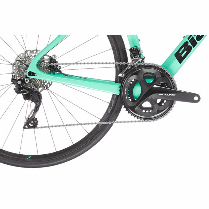 Vélo Route Bianchi Infinito XE Disc 105 DI2 12V Vert Céleste 2023 10 Vélo Route Bianchi Infinito XE Disc 105 DI2 12V Vert Céleste 2023 – Image 10