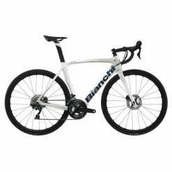 Vélo Route Bianchi Oltre XR3 Ultegra Di2 2x12V Frozen Blanc