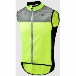 Gilet Coupe-Vent WOWOW Dark 1.1 Réfléchissant Gris / Jaune -VÉLOS Soldes Magasin dark jacket 1 1 700x700 6