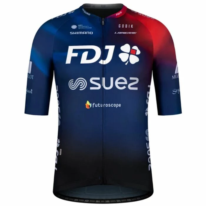 Maillot Manche Courte Gobik Team FDJ Suez Odyssey Unisex 2023 13 Maillot Manche Courte Gobik Team FDJ Suez Odyssey Unisex 2023 – Image 13
