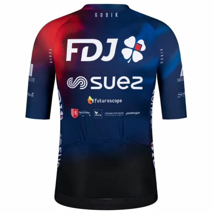 Maillot Manche Courte Gobik Team FDJ Suez Odyssey Unisex 2023 18 Maillot Manche Courte Gobik Team FDJ Suez Odyssey Unisex 2023 – Image 18