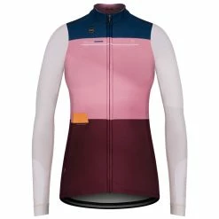 Maillot Manche Longue Gobik Cobble Dahlia Femme 2023 -VÉLOS Soldes Magasin maillot mujer cobble dahlia cold 2023 gobik 1 700x700 3