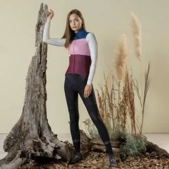 Maillot Manche Longue Gobik Cobble Dahlia Femme 2023 -VÉLOS Soldes Magasin maillot mujer cobble dahlia cold 2023 gobik 3 700x700 6