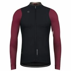 Maillot Manche Longue Gobik Pacer Blend Cabernet Homme 2023 -VÉLOS Soldes Magasin maillot pacer blend hombre cabernet cold 2023 gobik 1 700x700 2