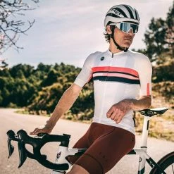 Maillot Manches Courtes Gobik Cx Pro Pink Streak Unisex -VÉLOS Soldes Magasin maillot unisex cxpro pink streak gobik warm series22 3 700x700 4