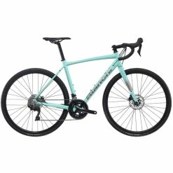 Vélo Route Bianchi Nirone 7 Alu 105 Disc Vert Céleste