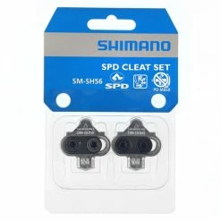 Paire De Cales Shimano VTT Argent SM-SH56 SDP Multidirectionnel