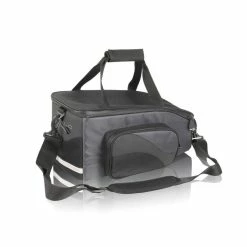 Sacoche XLC BA-S47 Porte-Bagage Carry More Noir / Anthracite 15 L