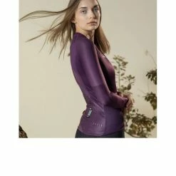 Maillot Manche Longue Gobik Cx Pro Prune Unisex 2023 -VÉLOS Soldes Magasin prune 1 700x700 6