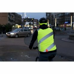 Gilet Sécurité Réfléchissant WOWOW Roadie Jaune -VÉLOS Soldes Magasin roadie adult 3 700x700 1