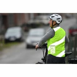 Gilet Sécurité Réfléchissant WOWOW Roadie Jaune -VÉLOS Soldes Magasin roadie adult 5 700x700 1