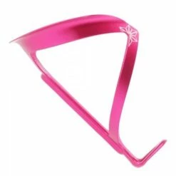 Porte Bidon Supacaz Fly Cage Aluminium Ano -VÉLOS Soldes Magasin rose fluo ano 700x700 1