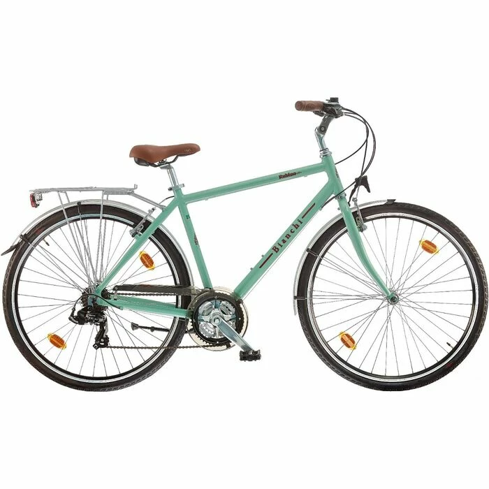 VTC Bianchi Rubino Gent Deluxe Vert Céleste 1 VTC Bianchi Rubino Gent Deluxe Vert Céleste