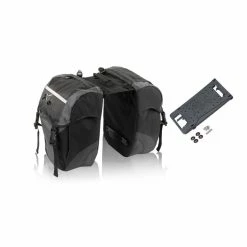 Paire De Sacoches XLC BA-S41 Noir / Anthracite 30 L
