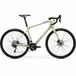 Vélo Gravel Merida Silex 400 Champagne / Violet 2023