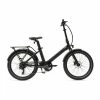 Vélo Semi Pliant Eovolt Evening 24 Pouces Noir Onyx