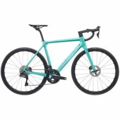 Vélo Route Bianchi Specialissima Ultegra Di2 2x12V Vert Céleste