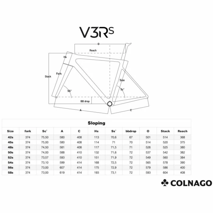Cadre Route Colnago V3RS Disc RZBW 2 Cadre Route Colnago V3RS Disc RZBW – Image 2